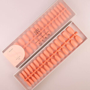 TIPS SOFT GEL NATURAL OVAL MEDIA CORAL PINK