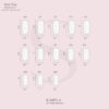 TIPS SOFT GEL NATURAL OVAL MEDIA PEACH PINK