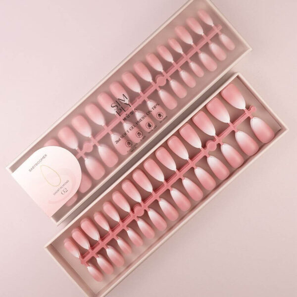 TIPS SOFT GEL BABY BOOMER ALMENDRA CORTA PINK