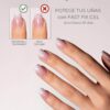 TIPS SOFT GEL BABY BOOMER CUADRADA CORTA PINK