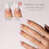 TIPS SOFT GEL BABY BOOMER COFFIN CORTA NUDE
