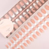 TIPS SOFT GEL FRENCH CUADRADA LARGA NUDE