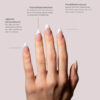 TIPS SOFT GEL FRENCH ALMENDRA MEDIA NUDE