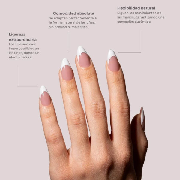 tips-soft-gel-press-on-french-medium-almond-02-simply-musa-nails-3 TIPS SOFT GEL FRENCH ALMENDRADA MEDIA COVER NUDE