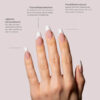 TIPS SOFT GEL FRENCH COFFIN MEDIA NUDE