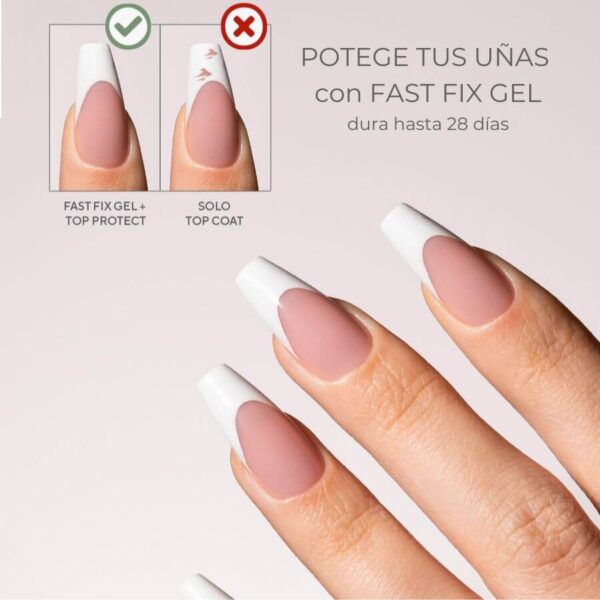 TIPS SOFT GEL FRENCH COFFIN MEDIA NUDE