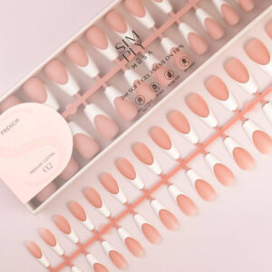tips-soft-gel-press-on-french-medium-coffin-02-simply-musa-nails TIPS SOFT GEL FRENCH COFFIN MEDIA COVER NUDE