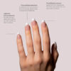 TIPS SOFT GEL FRENCH COFFIN CORTA NUDE