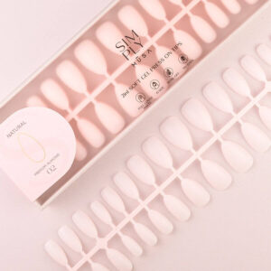 TIPS SOFT GEL NATURAL ALMENDRA MEDIA BLUSH