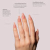 TIPS SOFT GEL NATURAL COFFIN MEDIA CORAL PINK