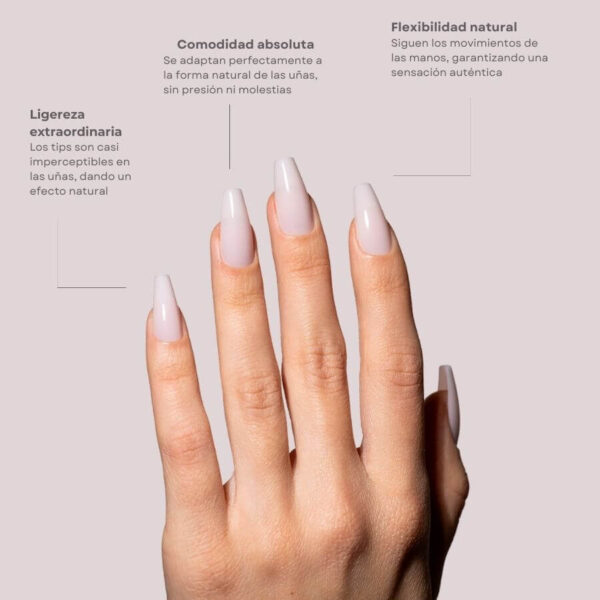 TIPS SOFT GEL NATURAL COFFIN MEDIA BLUSH