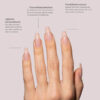 TIPS SOFT GEL NATURAL COFFIN MEDIA PEACH PINK