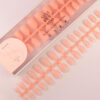 TIPS SOFT GEL NATURAL OVAL CORTA CORAL PINK