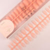TIPS SOFT GEL NATURAL COFFIN CORTA CORAL PINK