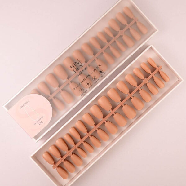 tips-soft-gel-press-on-natural-short-coffin-04-simply-musa-nails-1 TIPS SOFT GEL NATURAL COFFIN CORTA DARK NUDE