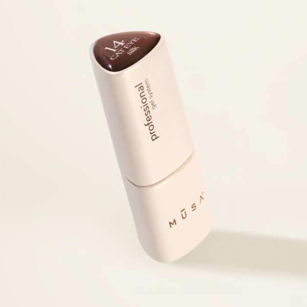 GEL SEMIPERMANENTE CAT EYE SEDA BRONCE CLARO