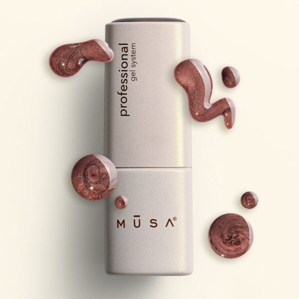 GEL SEMIPERMANENTE CAT EYE SEDA MARRON COBRIZO
