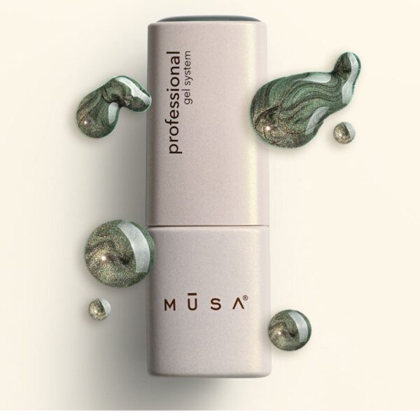 gel-semipermanente-cat-eye-verde-botella-manchas GEL SEMIPERMANENTE CAT EYE SEDA VERDE BOTELLA